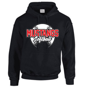 G185 Gildan Heavy Blend 8 oz., 50/50 Hooded Sweatshirt - Black